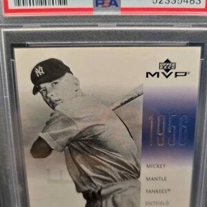 2003 Upper Deck MVP Celebration Mickey Mantle #MVP2 PSA 10 GEM MINT Yankees